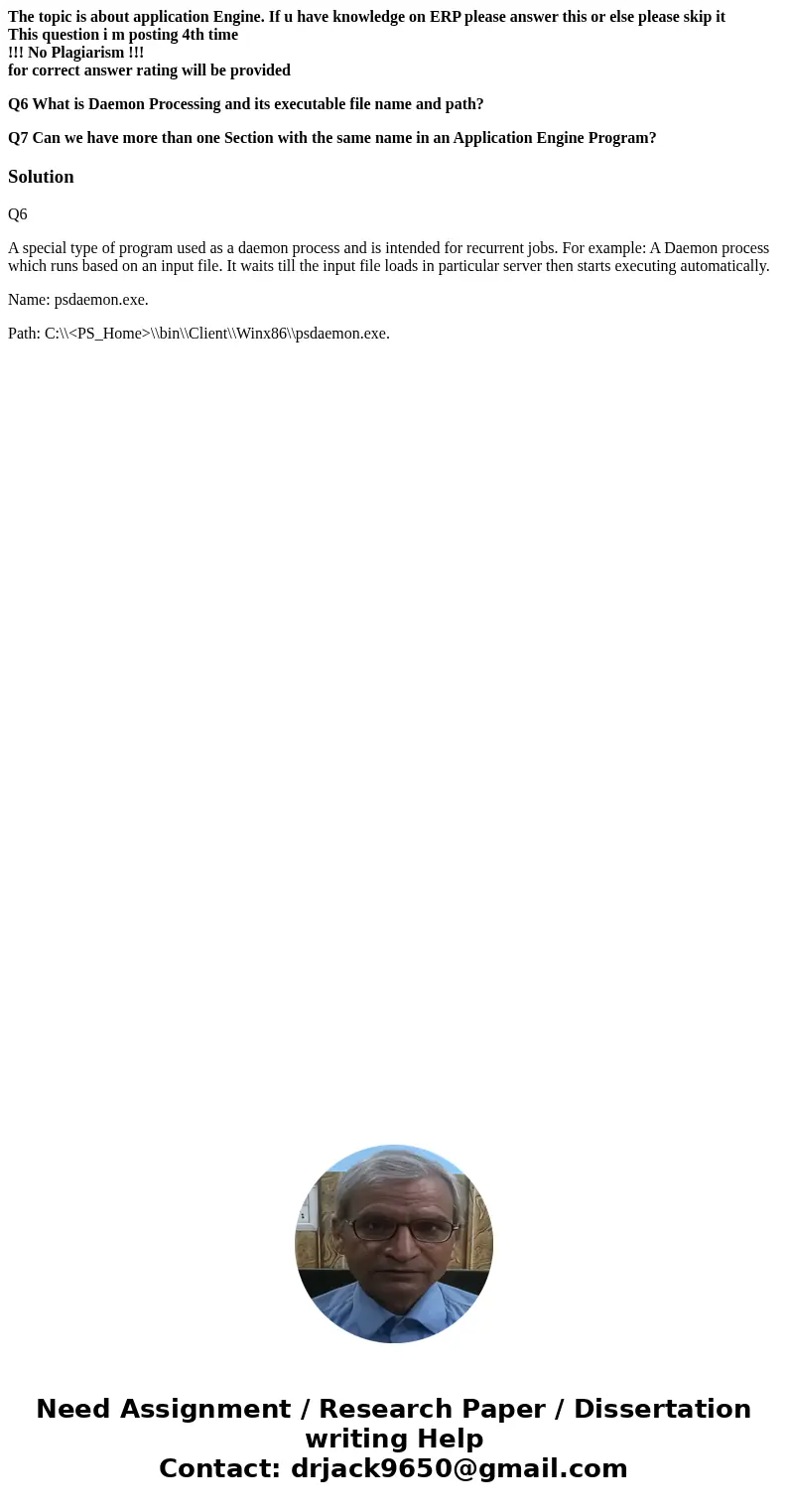The topic is about application Engine. If u have knowledge on ERP please answer this or else please skip it This question i m posting 4th time !!! No Plagiarism The topic is about application Engine. If u have knowledge on ERP please answer this or else please skip it This question i m posting 4th time !!! No Plagiarism