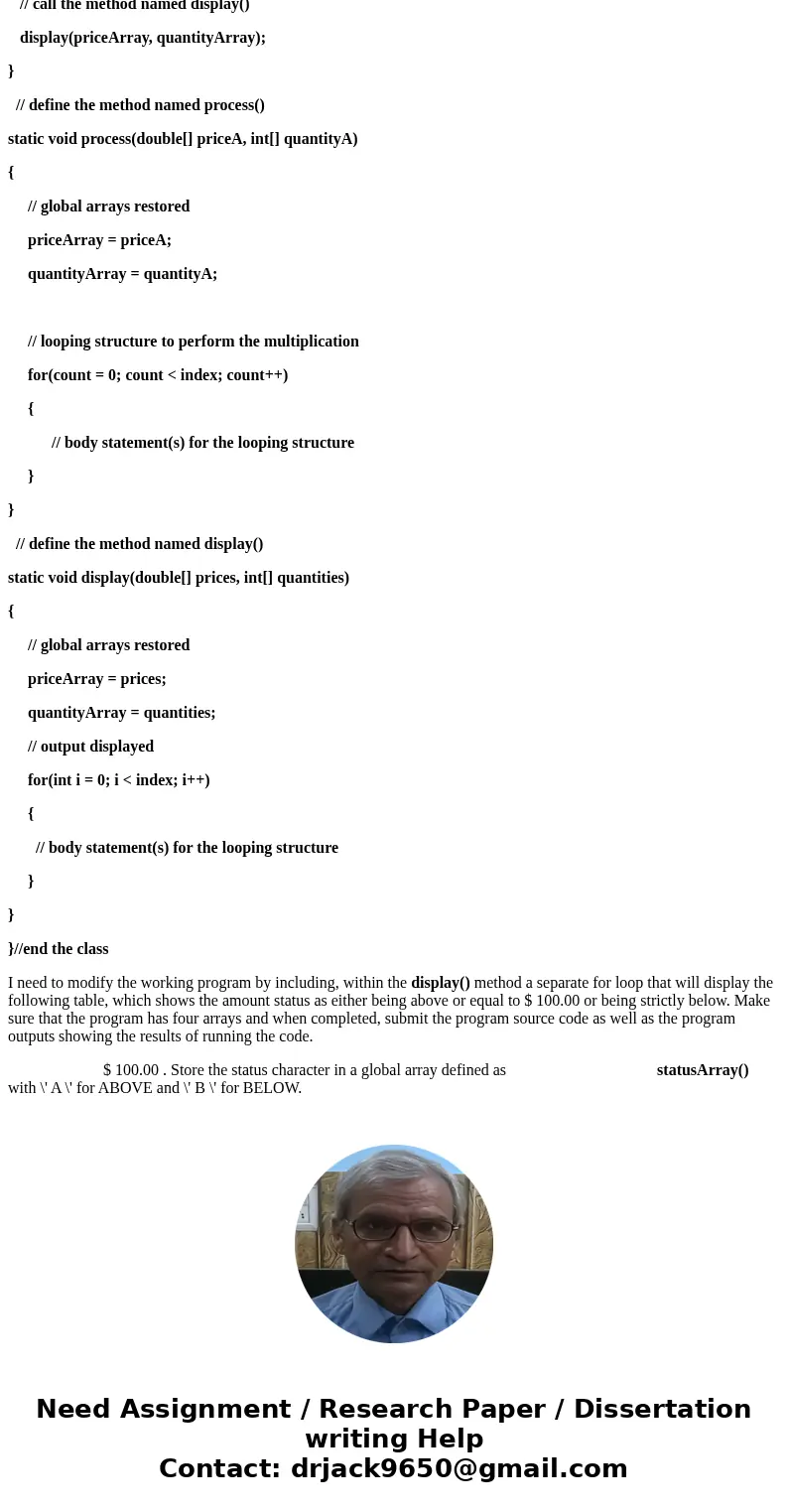 Write, compile and execute a computer program which will define and initialize two hard - coded arrays ( subscripted variables ) and then populate a third array