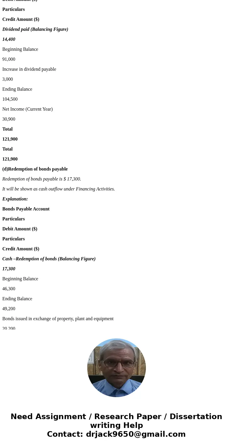 Following are selected balance sheet accounts of Marin Bros. Corp. at December 31, 2017 and 2016, and the increases or decreases in each account from 2016 to 2 Following are selected balance sheet accounts of Marin Bros. Corp. at December 31, 2017 and 2016, and the increases or decreases in each account from 2016 to 2