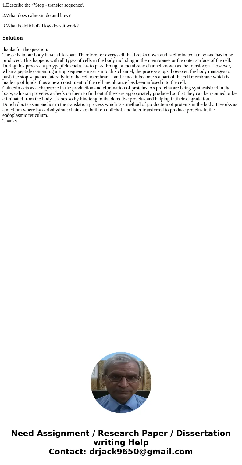 1.Describe the \ 1.Describe the \