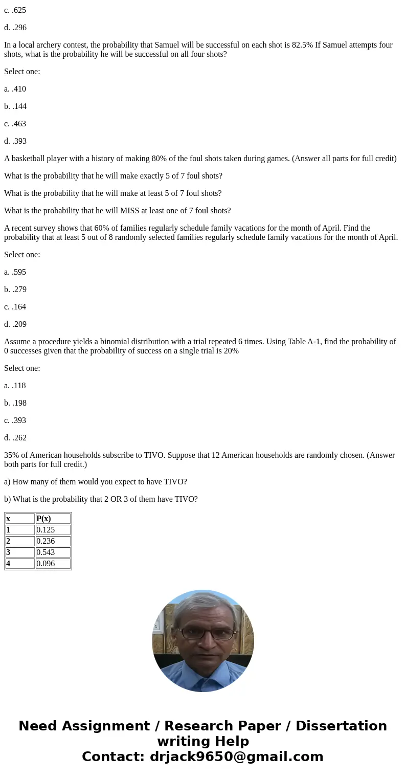 48.7% of Americans have brown eyes. A convention has 5000 people in attendance. Find the mean (expected value),the standard deviation, and the variance for the  48.7% of Americans have brown eyes. A convention has 5000 people in attendance. Find the mean (expected value),the standard deviation, and the variance for the