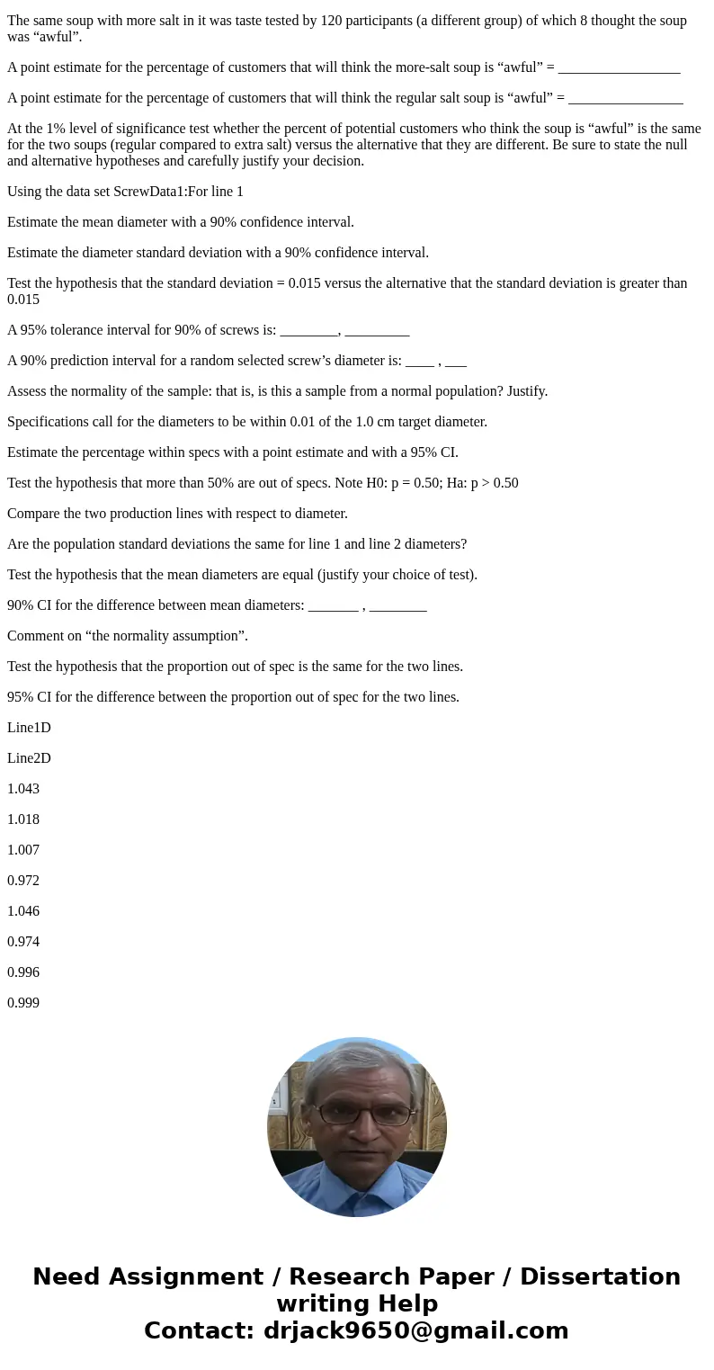 A motivational speaker/trainer has been hired to increase sales output for computer salesmen. In order to determine whether the motivational training is effecti A motivational speaker/trainer has been hired to increase sales output for computer salesmen. In order to determine whether the motivational training is effecti