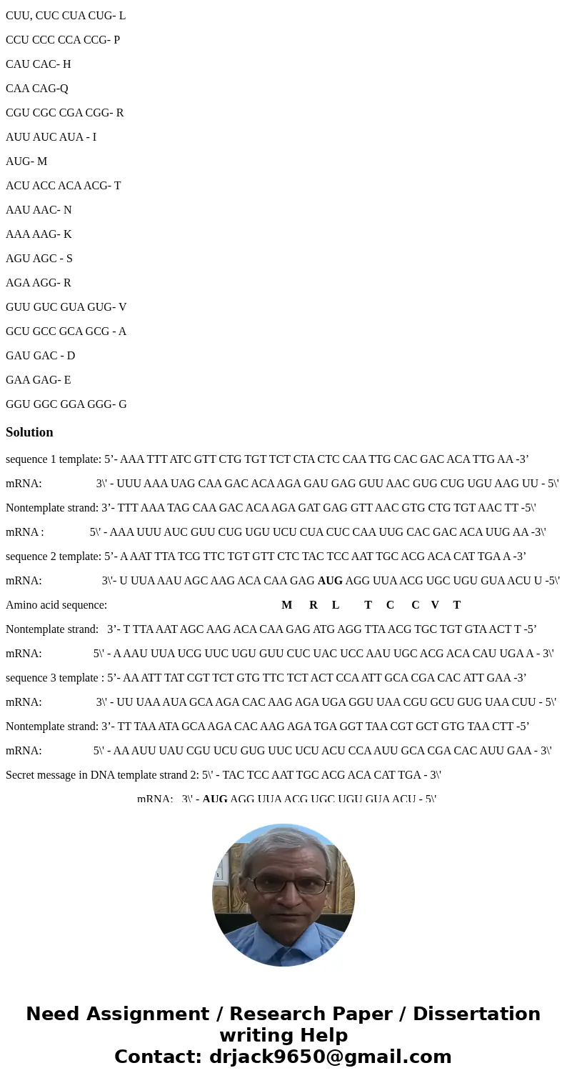 Dr. Michelle Smith BIO350 Spring 201 7 Open Reading Frame Activity Craig Venterand his colleagues wanted to know if a complete genetic system could be producedu Dr. Michelle Smith BIO350 Spring 201 7 Open Reading Frame Activity Craig Venterand his colleagues wanted to know if a complete genetic system could be producedu