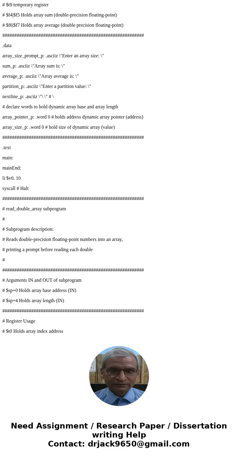 fill in the blank parts, please. (MIPS) ########################################################### # Lab 10 - Floating-point # Description: # In main, ask the  fill in the blank parts, please. (MIPS) ########################################################### # Lab 10 - Floating-point # Description: # In main, ask the