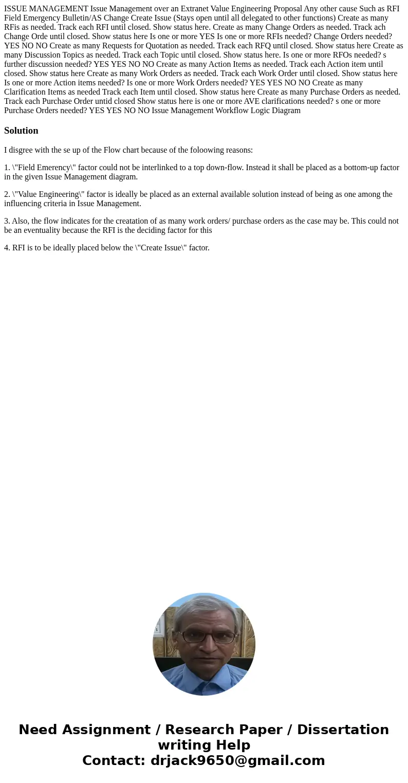 ISSUE MANAGEMENT Issue Management over an Extranet Value Engineering Proposal Any other cause Such as RFI Field Emergency Bulletin/AS Change Create Issue (Stay  ISSUE MANAGEMENT Issue Management over an Extranet Value Engineering Proposal Any other cause Such as RFI Field Emergency Bulletin/AS Change Create Issue (Stay