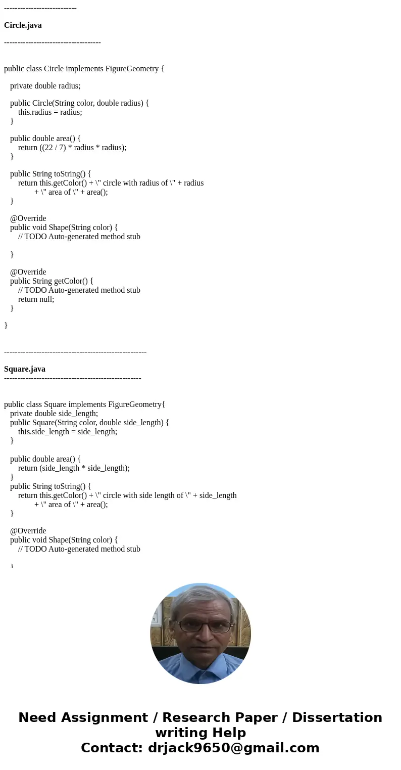 Java Project Module 5: Abstract Classes and Interfaces Assignment 5: TestAll The primary focus of chapter five is the use of interfaces. You may remember that w Java Project Module 5: Abstract Classes and Interfaces Assignment 5: TestAll The primary focus of chapter five is the use of interfaces. You may remember that w