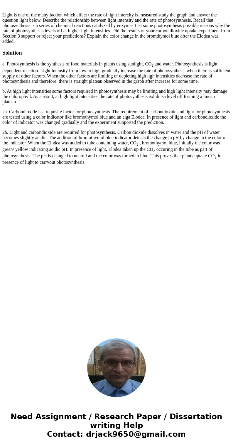 Light is one of the many faction which effect the rate of light intercity is measured study the graph and answer the question light below. Describe the relatio  Light is one of the many faction which effect the rate of light intercity is measured study the graph and answer the question light below. Describe the relatio