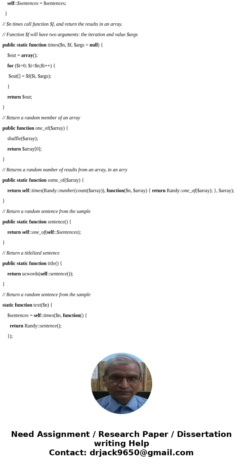 Need to create a php page. This page should display a sentence of your choosing a random number of times (lets limit to 500 repeats max). The number of times th Need to create a php page. This page should display a sentence of your choosing a random number of times (lets limit to 500 repeats max). The number of times th
