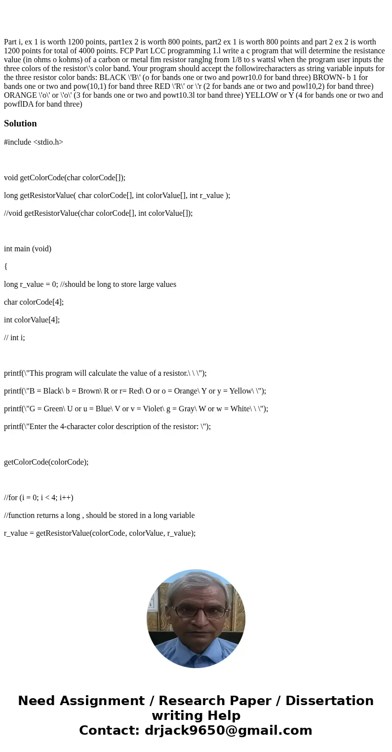 Part i, ex 1 is worth 1200 points, part1ex 2 is worth 800 points, part2 ex 1 is worth 800 points and part 2 ex 2 is worth 1200 points for total of 4000 points.  Part i, ex 1 is worth 1200 points, part1ex 2 is worth 800 points, part2 ex 1 is worth 800 points and part 2 ex 2 is worth 1200 points for total of 4000 points.