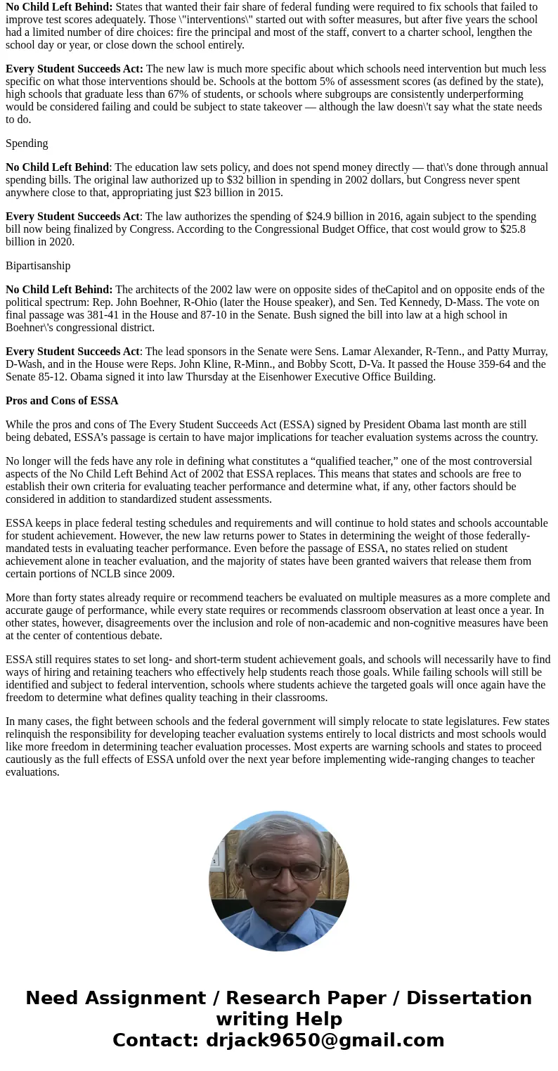 Public Policy Develop a four- to five-page APA-style paper that assesses a public policy of your choice that directly impacts the local government in the area w Public Policy Develop a four- to five-page APA-style paper that assesses a public policy of your choice that directly impacts the local government in the area w