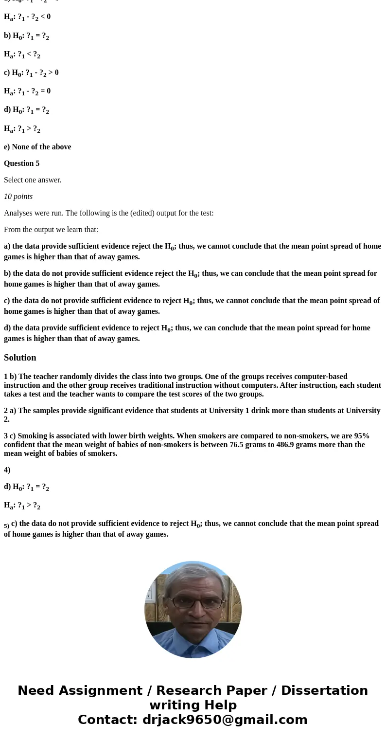 Question 1 Select one answer. 10 points A teacher is experimenting with a new computer-based instruction and conducts a study to test its effectiveness. In whic Question 1 Select one answer. 10 points A teacher is experimenting with a new computer-based instruction and conducts a study to test its effectiveness. In whic