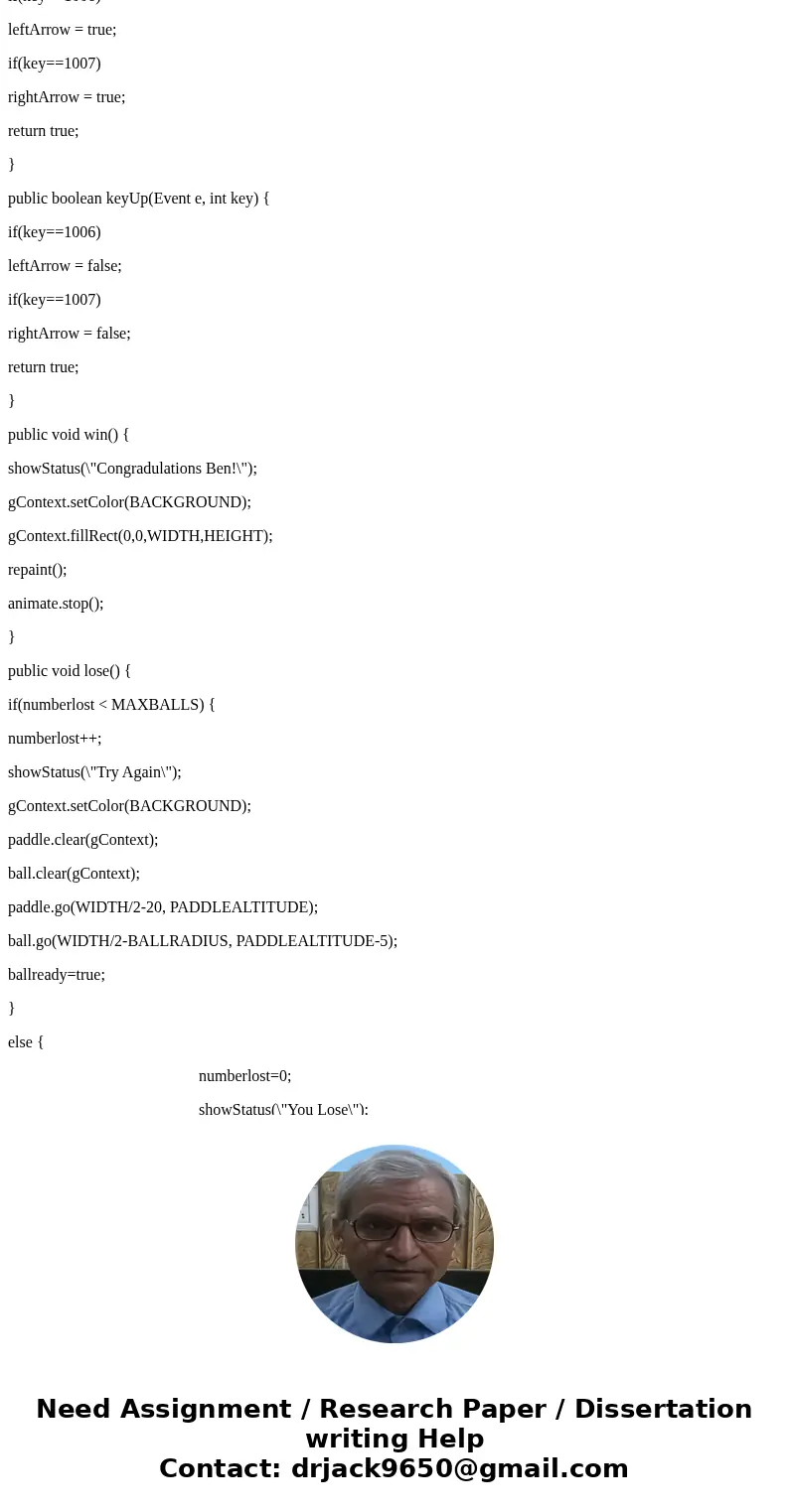Read carefully and follow exactly Java: You are to write a Breakout game, using Java applets for animation. The requirements for this program are designed so th Read carefully and follow exactly Java: You are to write a Breakout game, using Java applets for animation. The requirements for this program are designed so th