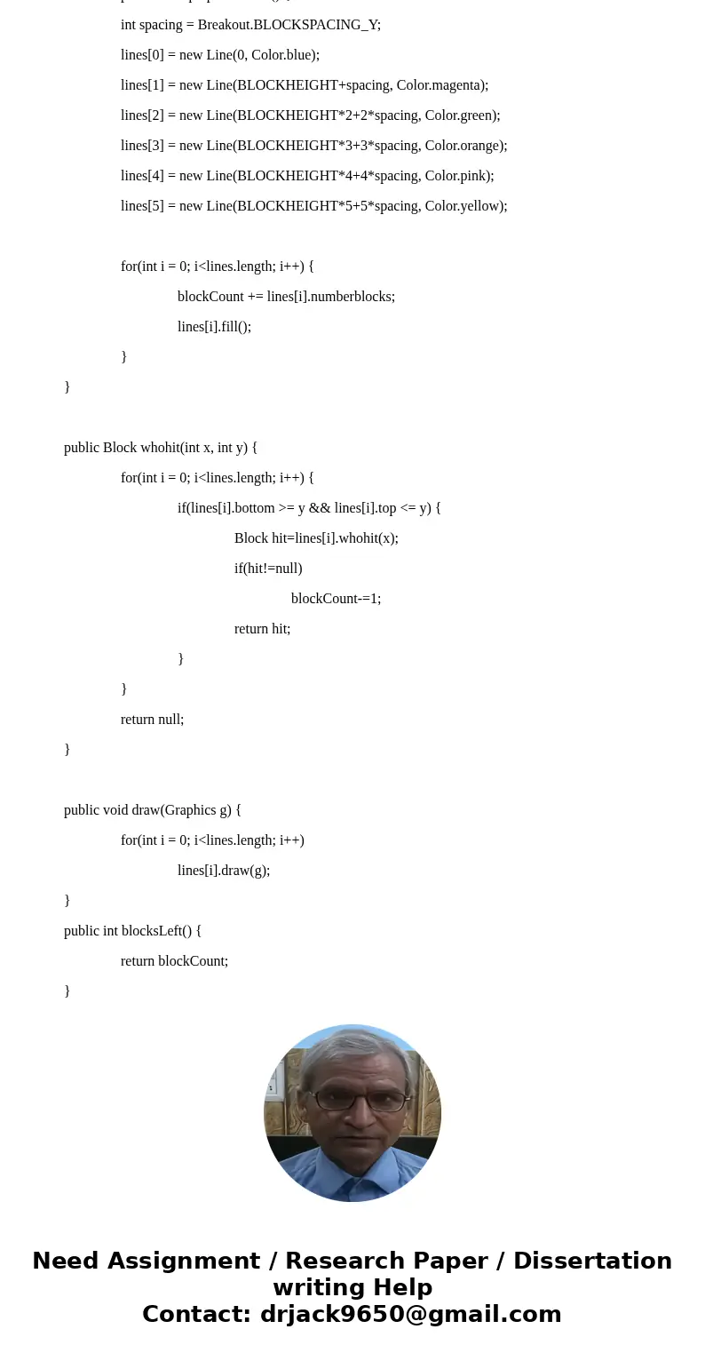 Read carefully and follow exactly Java: You are to write a Breakout game, using Java applets for animation. The requirements for this program are designed so th Read carefully and follow exactly Java: You are to write a Breakout game, using Java applets for animation. The requirements for this program are designed so th