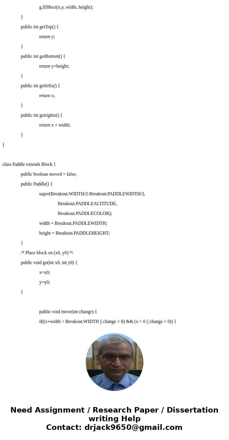 Read carefully and follow exactly Java: You are to write a Breakout game, using Java applets for animation. The requirements for this program are designed so th Read carefully and follow exactly Java: You are to write a Breakout game, using Java applets for animation. The requirements for this program are designed so th