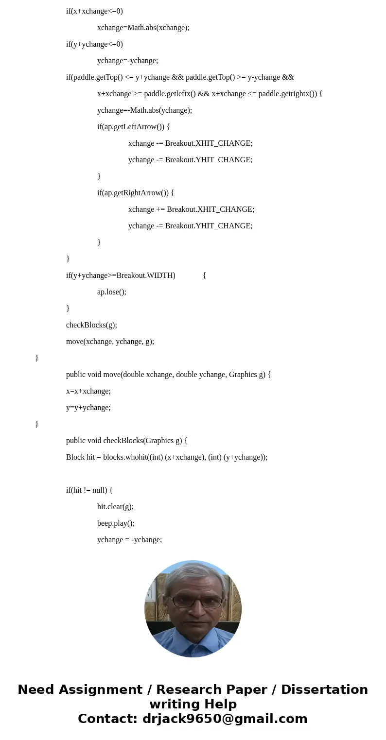Read carefully and follow exactly Java: You are to write a Breakout game, using Java applets for animation. The requirements for this program are designed so th Read carefully and follow exactly Java: You are to write a Breakout game, using Java applets for animation. The requirements for this program are designed so th