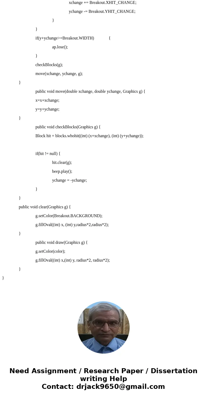 Read carefully and follow exactly Java: You are to write a Breakout game, using Java applets for animation. The requirements for this program are designed so th Read carefully and follow exactly Java: You are to write a Breakout game, using Java applets for animation. The requirements for this program are designed so th