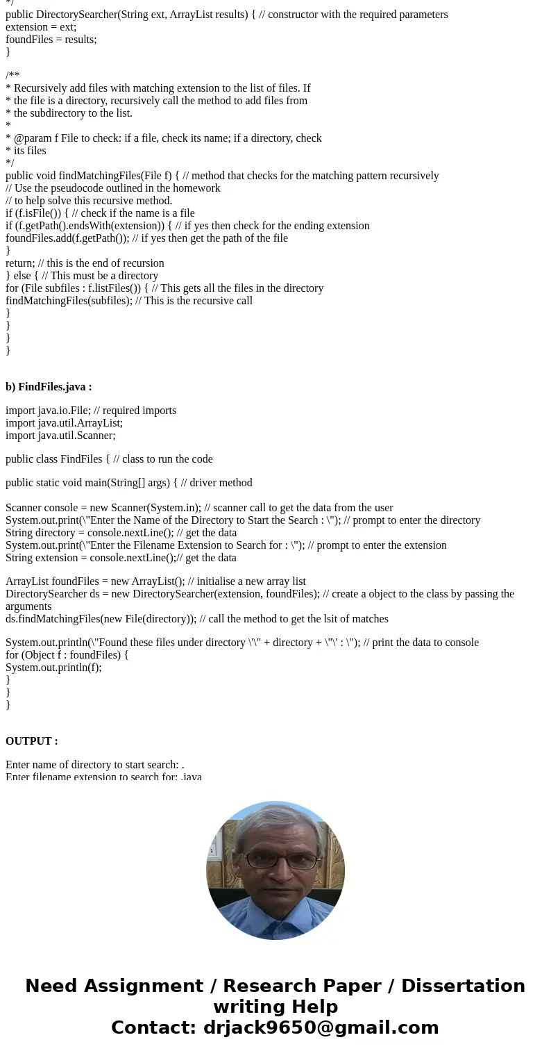 Searching the files in directories of a filesystem is a common requirement for tools like anti-virus programs that search the disk for files containing viruses. Searching the files in directories of a filesystem is a common requirement for tools like anti-virus programs that search the disk for files containing viruses.