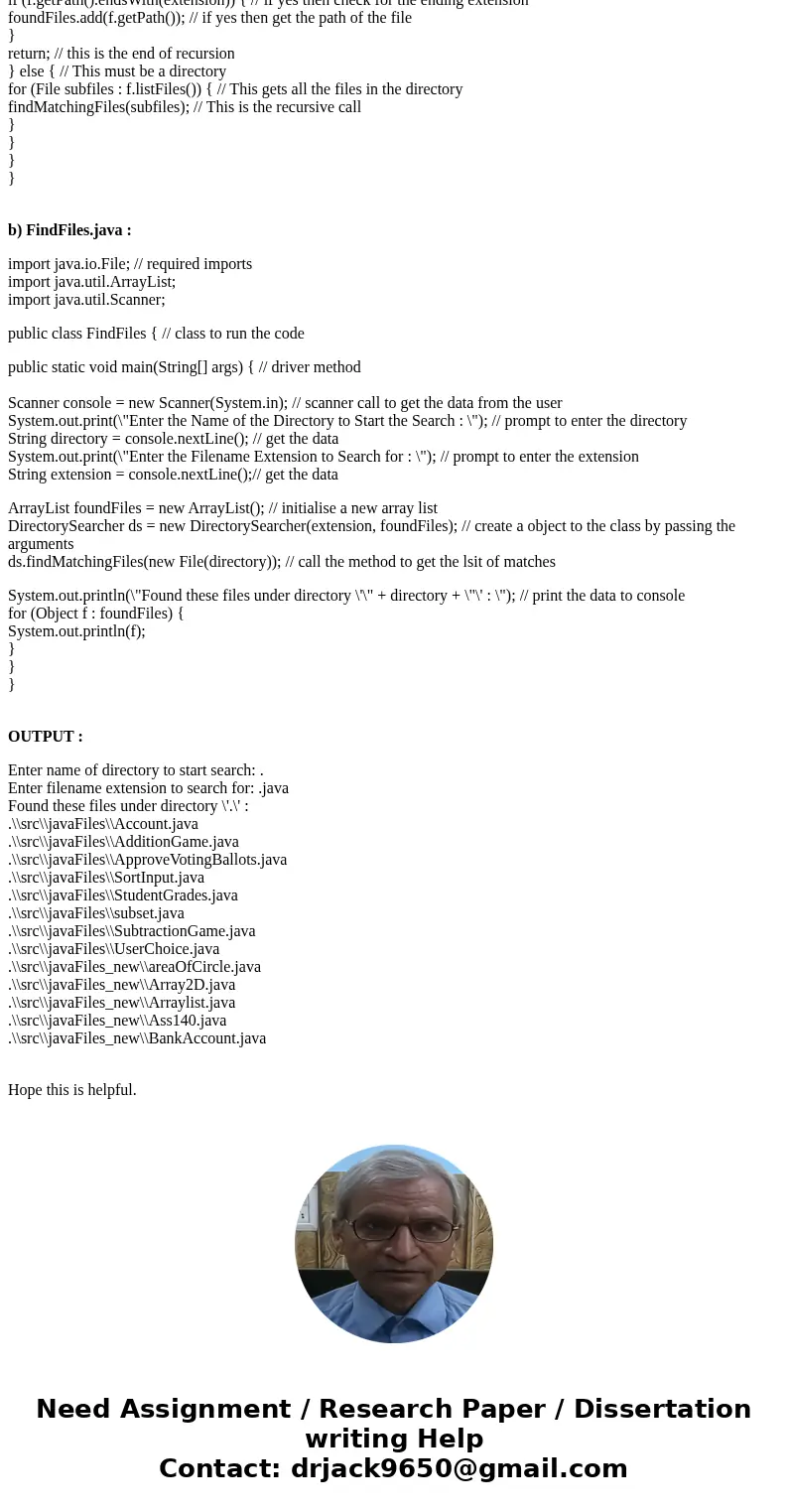 Searching the files in directories of a filesystem is a common requirement for tools like anti-virus programs that search the disk for files containing viruses. Searching the files in directories of a filesystem is a common requirement for tools like anti-virus programs that search the disk for files containing viruses.