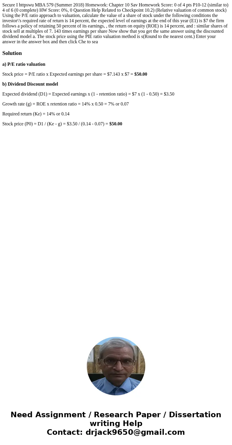 Secure I httpswu MBA 579 (Summer 2018) Homework: Chapter 10 Sav Homework Score: 0 of 4 pts P10-12 (similar to) 4 of 6 (0 complete) HW Score: 0%, 0 Question Hel  Secure I httpswu MBA 579 (Summer 2018) Homework: Chapter 10 Sav Homework Score: 0 of 4 pts P10-12 (similar to) 4 of 6 (0 complete) HW Score: 0%, 0 Question Hel