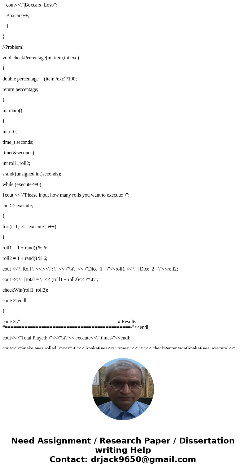 This is a c++ code I have so far, but seems couldn\'t find the proper percentage for the each variable. Try input \ This is a c++ code I have so far, but seems couldn\'t find the proper percentage for the each variable. Try input \