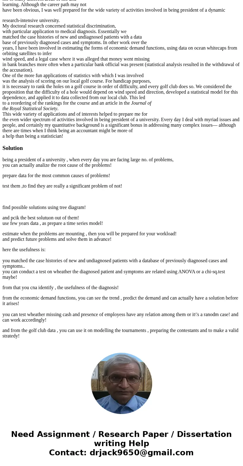 What is the usefulness of Statistics here? From P-Values to President IOGN AIDO MUIRCHEARTAIGH is President of the National University of Ireland, Galway, Irela What is the usefulness of Statistics here? From P-Values to President IOGN AIDO MUIRCHEARTAIGH is President of the National University of Ireland, Galway, Irela
