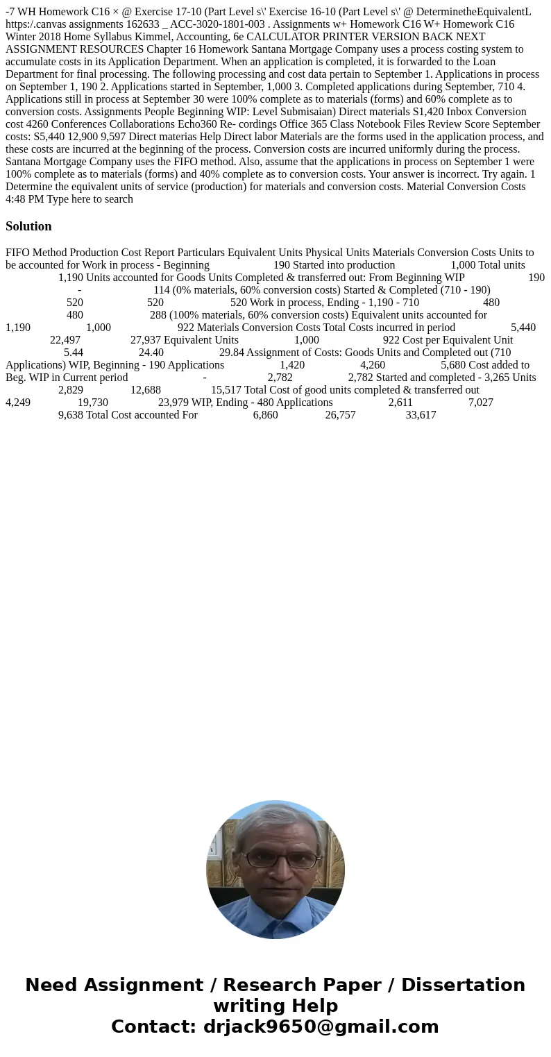 -7 WH Homework C16 × @ Exercise 17-10 (Part Level s\' Exercise 16-10 (Part Level s\' @ DeterminetheEquivalentL https:/.canvas assignments 162633 _ ACC-3020-180  -7 WH Homework C16 × @ Exercise 17-10 (Part Level s\' Exercise 16-10 (Part Level s\' @ DeterminetheEquivalentL https:/.canvas assignments 162633 _ ACC-3020-180