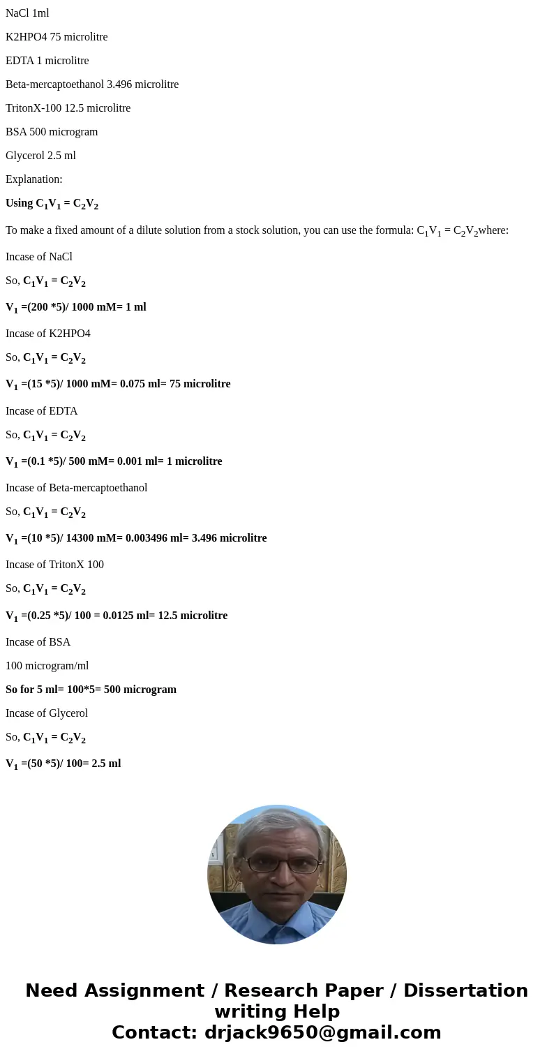 Back in the Dark Ages when I was in grad school, restriction enzymes didn\'t come with buffers - you had to make up your own. Shown below is the standard stock  Back in the Dark Ages when I was in grad school, restriction enzymes didn\'t come with buffers - you had to make up your own. Shown below is the standard stock