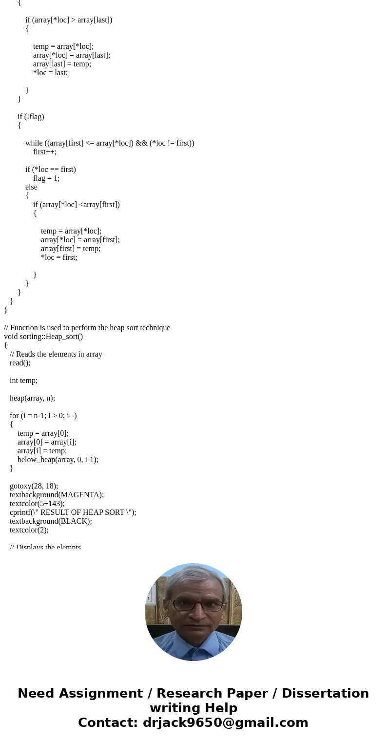 C++ Searching & Sorting 5. Sort the following list using the selection sort algorithm. Show the list after each iteration of the outerforloop. 36, 55, 17, 3 C++ Searching & Sorting 5. Sort the following list using the selection sort algorithm. Show the list after each iteration of the outerforloop. 36, 55, 17, 3