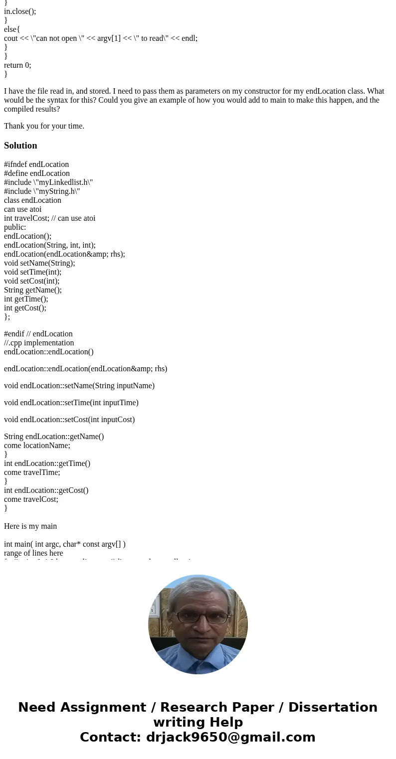 c++ storing parsed data into class. I have to parse through a data read in from a file, and have the parsed data be stored in a class. There are 3 variables tot c++ storing parsed data into class. I have to parse through a data read in from a file, and have the parsed data be stored in a class. There are 3 variables tot