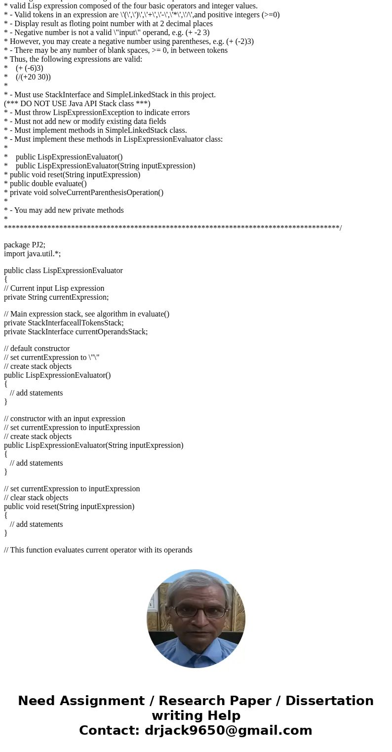 /************************************************************************************ * * Do not modify this file. * * LispExpressionException * * It is used b  /************************************************************************************ * * Do not modify this file. * * LispExpressionException * * It is used b