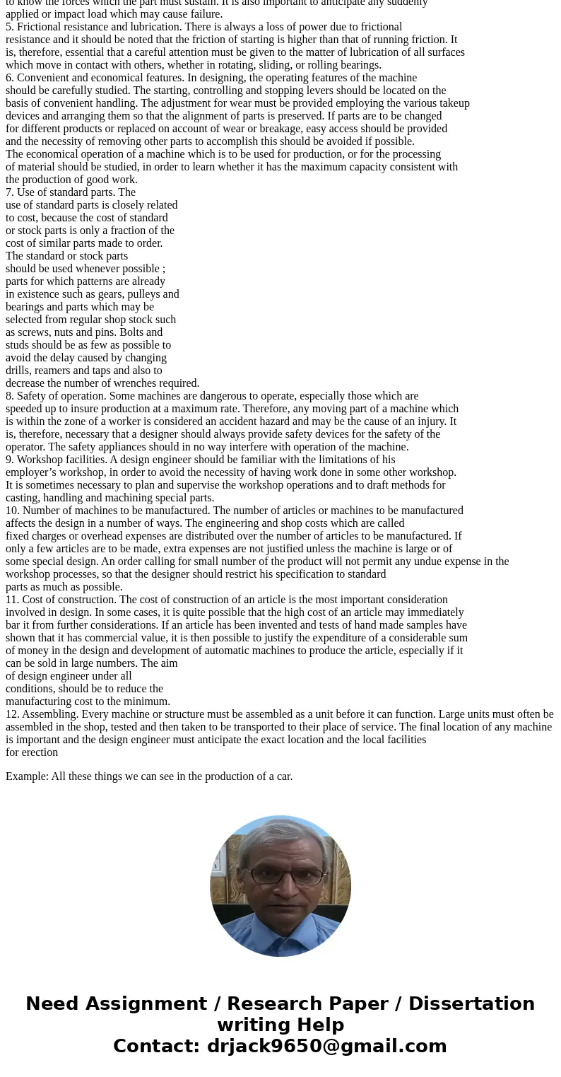 How do you determine load and how do you determine strength that matches with the load? And Quality of product? And productivity? Discuss these items with examp How do you determine load and how do you determine strength that matches with the load? And Quality of product? And productivity? Discuss these items with examp
