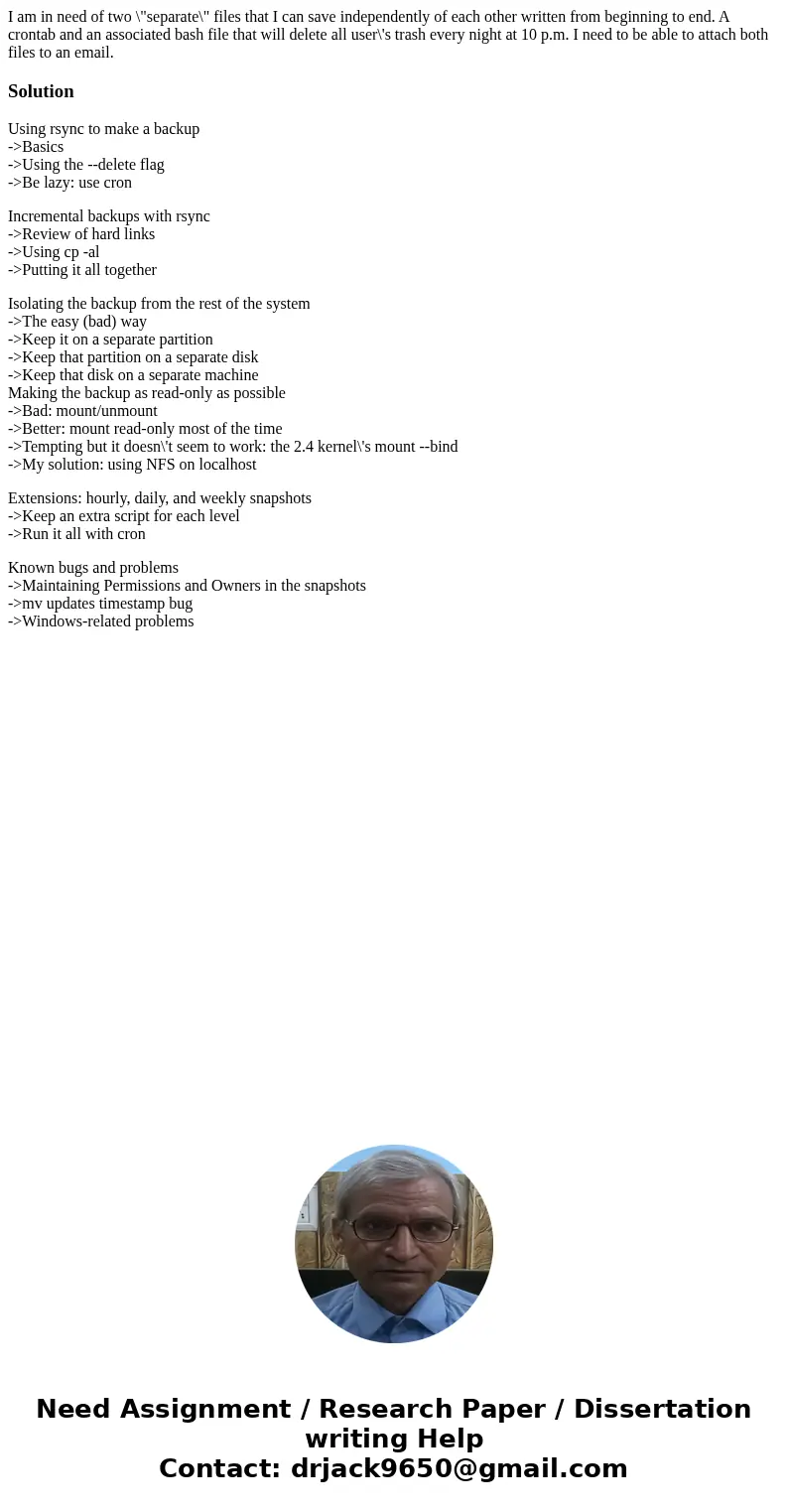 I am in need of two \ I am in need of two \