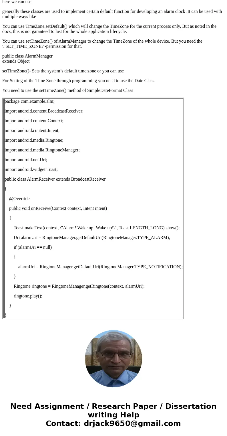 I am writing an android application which is an alarm clock, and I need assistance on this part. Add a new, one-time or recursive (allow users to select) alarm  I am writing an android application which is an alarm clock, and I need assistance on this part. Add a new, one-time or recursive (allow users to select) alarm