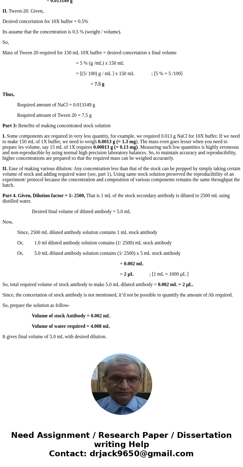 Immunofluorescence technique utilizes various buffers. A common buffer is 1X PBST (phosphate buffered saline). 1X PBST is usually made from a 10X stock solutio  Immunofluorescence technique utilizes various buffers. A common buffer is 1X PBST (phosphate buffered saline). 1X PBST is usually made from a 10X stock solutio