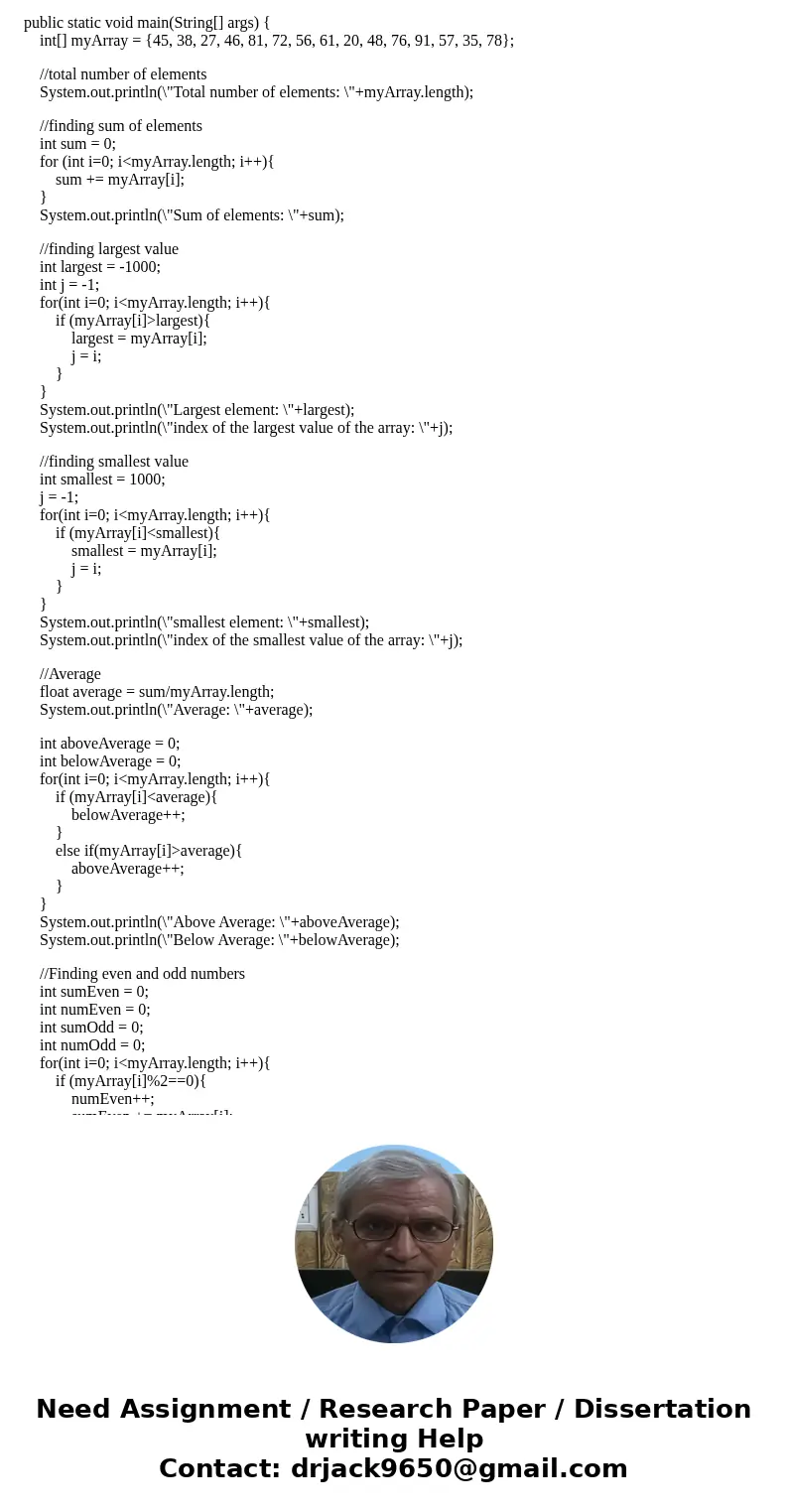 In class Assignment #16 (Thursday) Exercise A: (Total 15 Points) Write one Java console program and printout the following exercises with the expected output. U In class Assignment #16 (Thursday) Exercise A: (Total 15 Points) Write one Java console program and printout the following exercises with the expected output. U