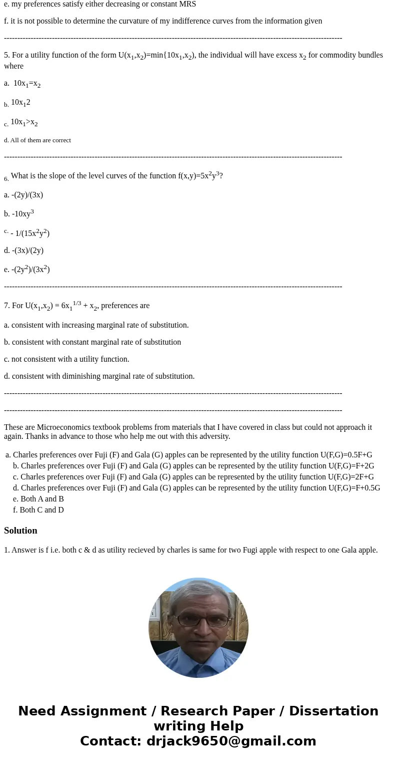 Intermideate economics 1. Charles enjoys Fuji and Gala apples and finds 2 Fuji apples to be just as good as 1 Gala apple. Charles preferences over Fuji (F) and  Intermideate economics 1. Charles enjoys Fuji and Gala apples and finds 2 Fuji apples to be just as good as 1 Gala apple. Charles preferences over Fuji (F) and