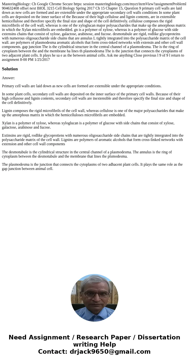  MasteringBiology: Ch Google Chrome Secure https: session masteringbiology.com/myct/itemView?assignmentProbleml 904632408 offset next BIOL 3215 Cell Biology Spr