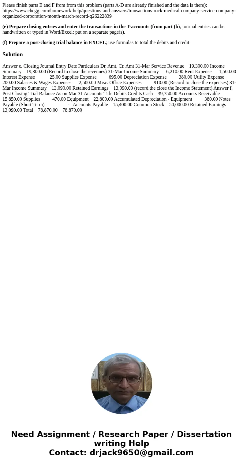 Please finish parts E and F from from this problem (parts A-D are already finished and the data is there): https://www.chegg.com/homework-help/questions-and-ans Please finish parts E and F from from this problem (parts A-D are already finished and the data is there): https://www.chegg.com/homework-help/questions-and-ans