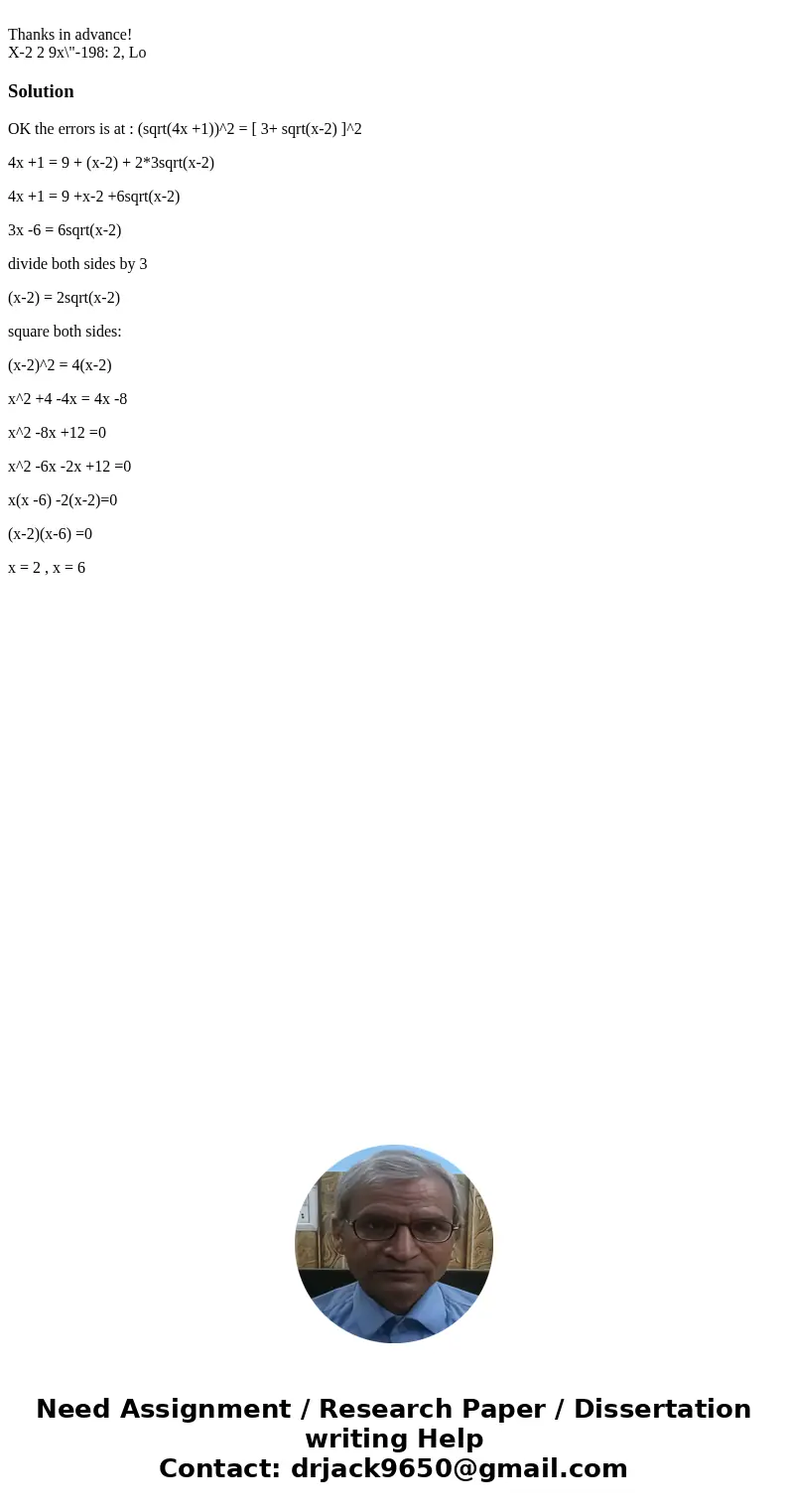 Thanks in advance! X-2 2 9x\  Thanks in advance! X-2 2 9x\