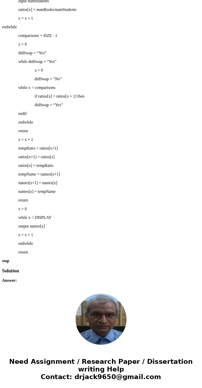 The Palmertown Elementary School has 30 classrooms. The children in the school donate used books to sell at an annual fundraising book fair. Write a program in  The Palmertown Elementary School has 30 classrooms. The children in the school donate used books to sell at an annual fundraising book fair. Write a program in