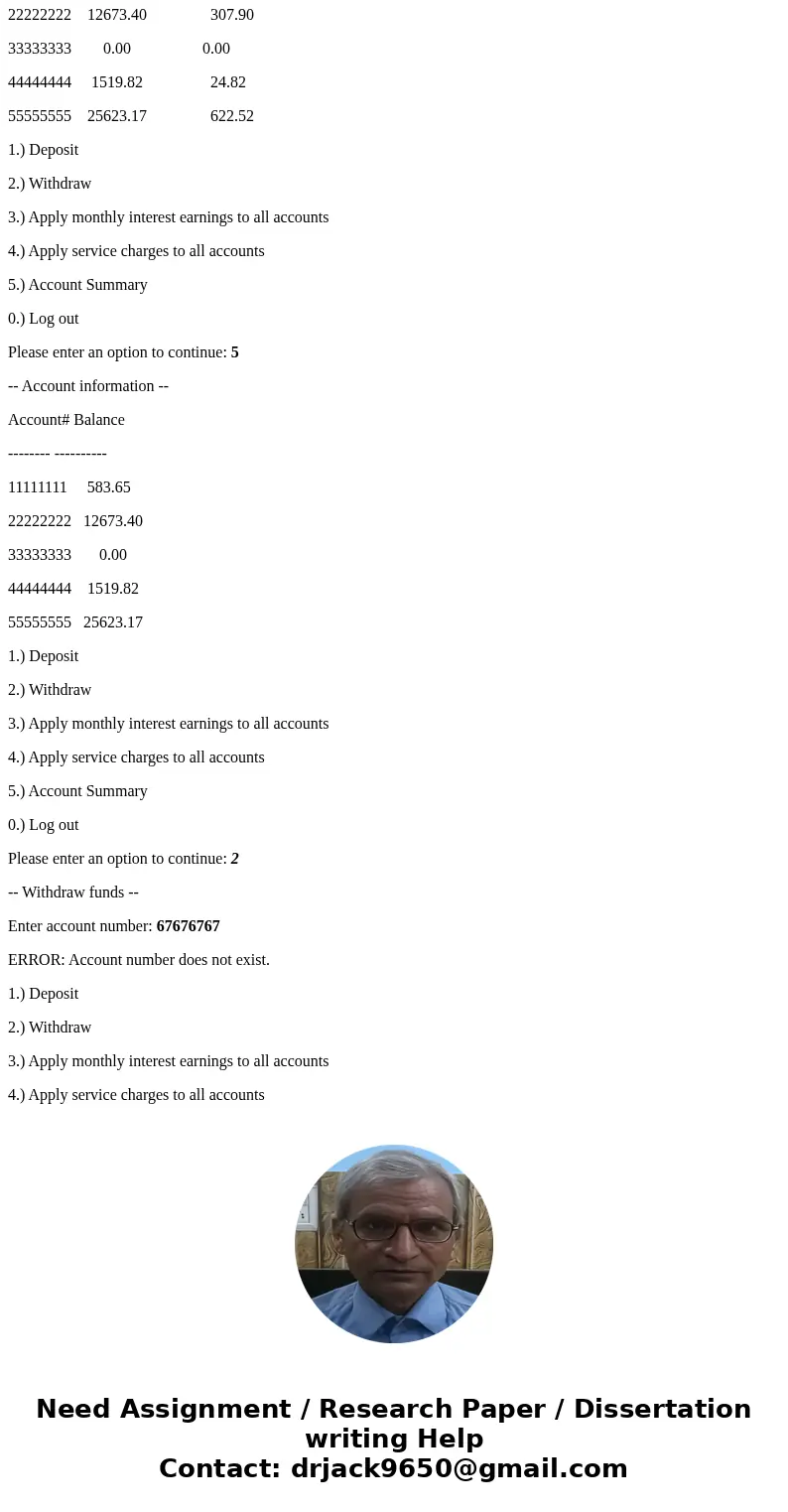 *** write in C programing language...and also use functions output will be like following: (bold letters are input) ***** Welcome to Savings Account Banking *** *** write in C programing language...and also use functions output will be like following: (bold letters are input) ***** Welcome to Savings Account Banking ***