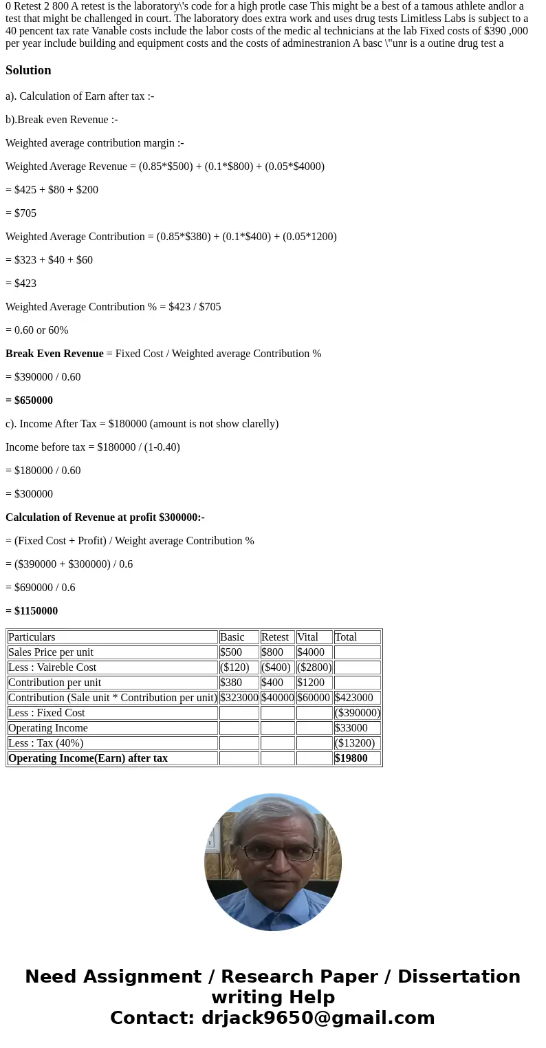 0 Retest 2 800 A retest is the laboratory\'s code for a high protle case This might be a best of a tamous athlete andlor a test that might be challenged in cou  0 Retest 2 800 A retest is the laboratory\'s code for a high protle case This might be a best of a tamous athlete andlor a test that might be challenged in cou