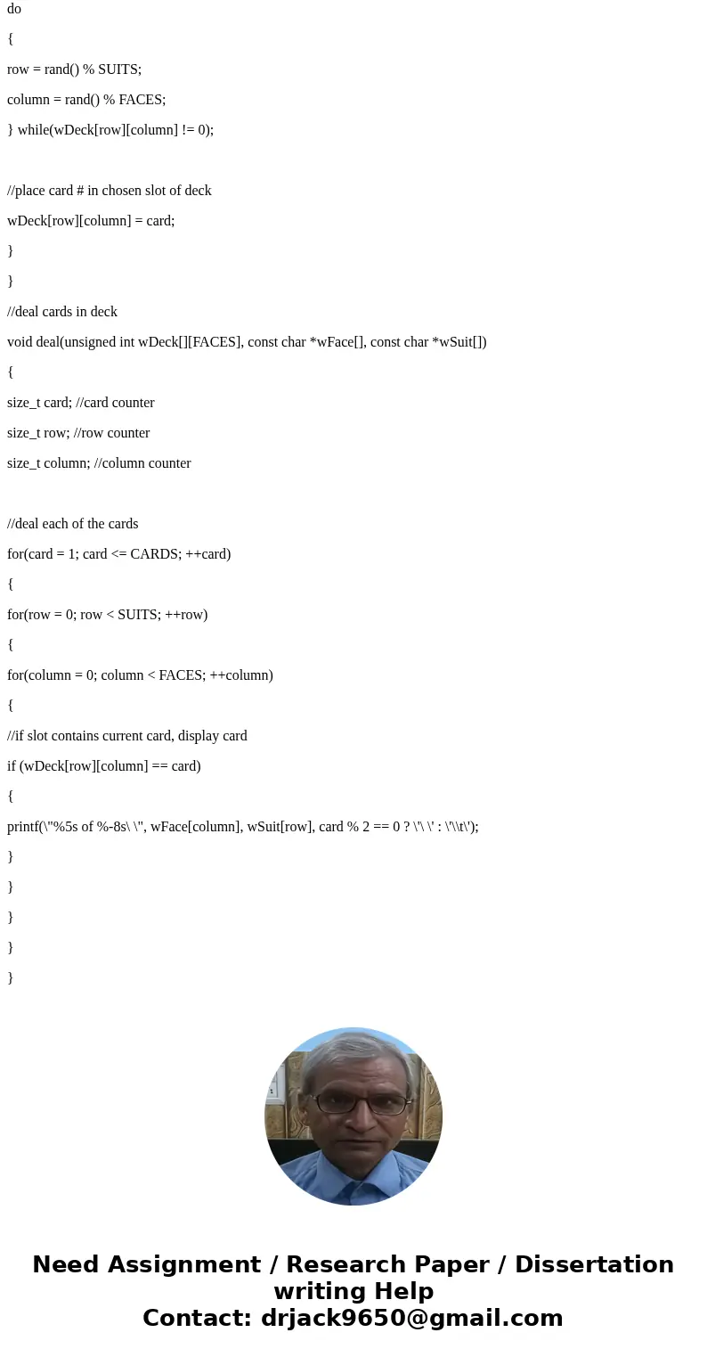 10.12 (Card Shuffling and Dealing) Use the functions from Exercise 10.11 to write a program that deals two five-card poker hands, ecaluates each hand and determ 10.12 (Card Shuffling and Dealing) Use the functions from Exercise 10.11 to write a program that deals two five-card poker hands, ecaluates each hand and determ
