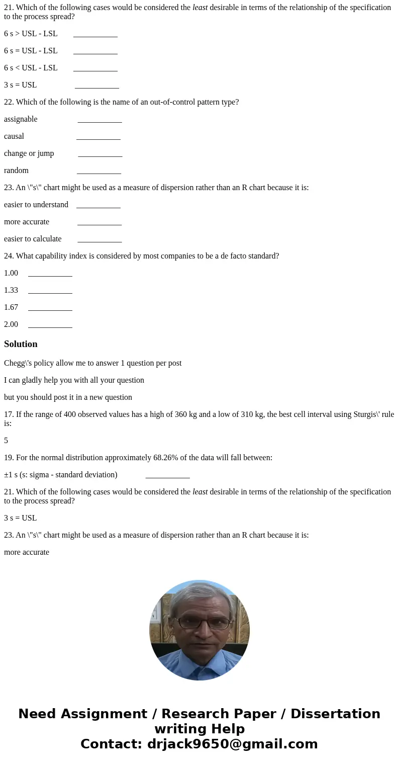 15. Those causes of variation which are large in magnitude and are not part of the normal variation are: stable causes ___________ chance causes ___________ ass 15. Those causes of variation which are large in magnitude and are not part of the normal variation are: stable causes ___________ chance causes ___________ ass