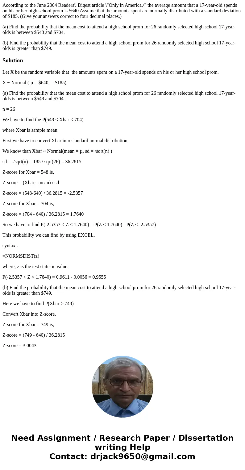 According to the June 2004 Readers\' Digest article \ According to the June 2004 Readers\' Digest article \