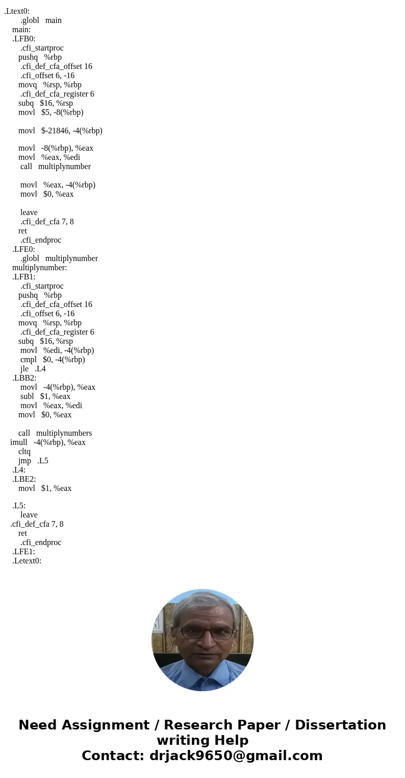 Convert the following C Language program to ARM assembly language program by hand coding. The program essentially computes n! (n-factorial) value using the recu Convert the following C Language program to ARM assembly language program by hand coding. The program essentially computes n! (n-factorial) value using the recu