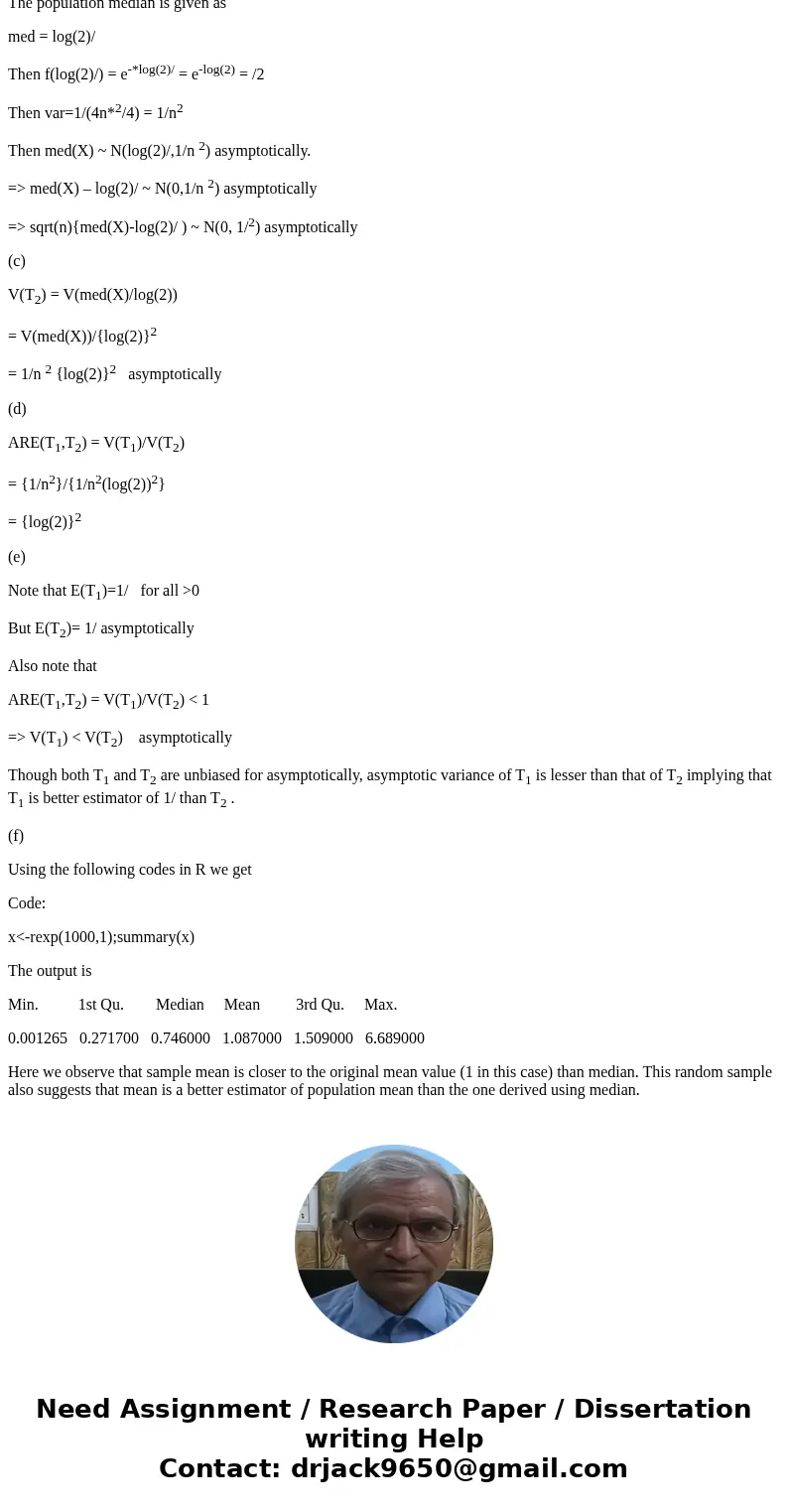 Could you please do it in R program? 1. Assume that we draw n data values independently from an exponential distribution with rate parameter , ie. (1, n ~ Exp(A Could you please do it in R program? 1. Assume that we draw n data values independently from an exponential distribution with rate parameter , ie. (1, n ~ Exp(A