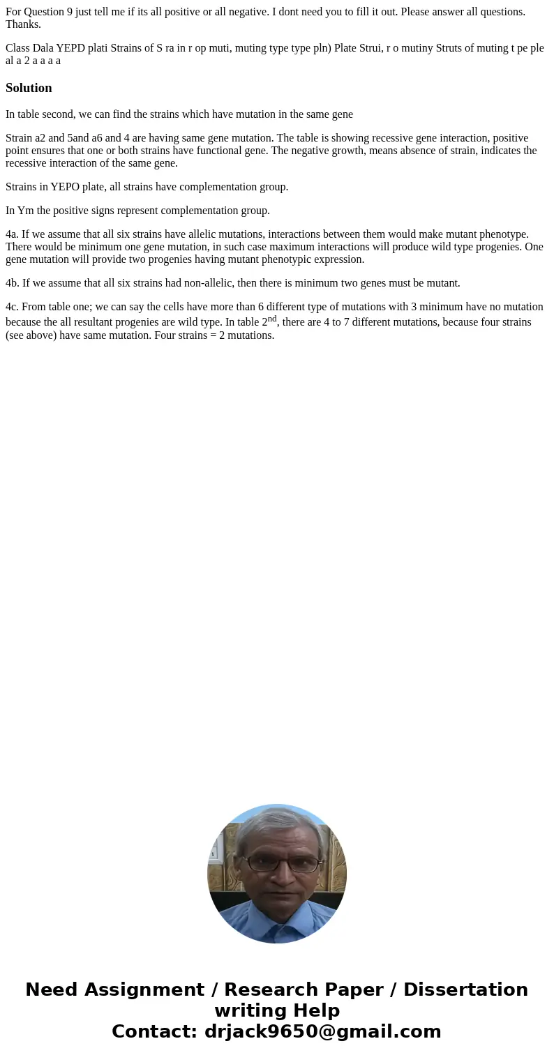 For Question 9 just tell me if its all positive or all negative. I dont need you to fill it out. Please answer all questions. Thanks. Class Dala YEPD plati Stra For Question 9 just tell me if its all positive or all negative. I dont need you to fill it out. Please answer all questions. Thanks. Class Dala YEPD plati Stra