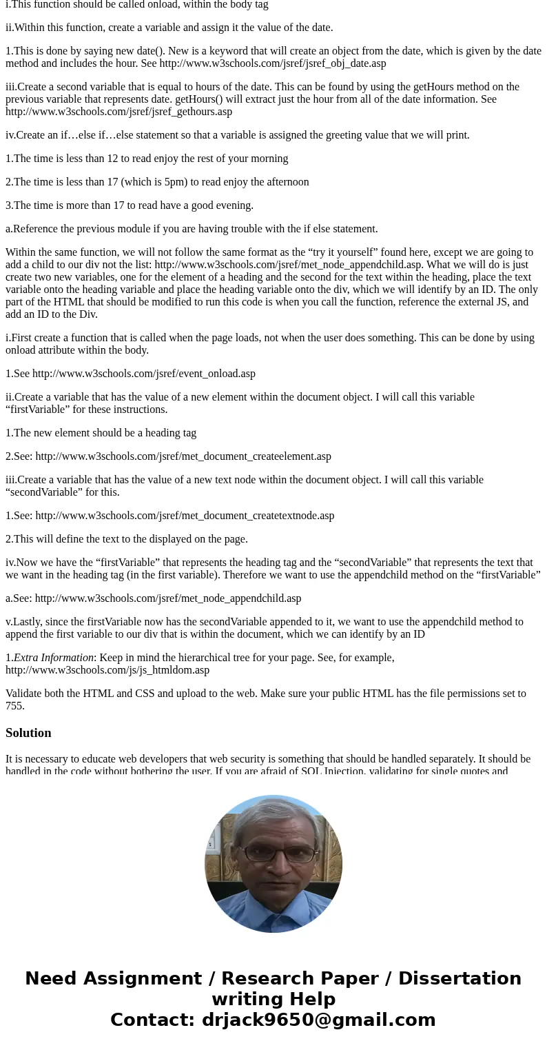 For this lab you will be adding, to your resume website, various functions. (1) Reuse an existing script (make sure to cite) to make our webpage really neat. (2 For this lab you will be adding, to your resume website, various functions. (1) Reuse an existing script (make sure to cite) to make our webpage really neat. (2