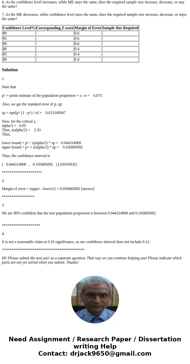 In order to assess the prevalence of color blindness in the state\'s male a public health agency selects a SRS of males and tests them for color blindness. In t In order to assess the prevalence of color blindness in the state\'s male a public health agency selects a SRS of males and tests them for color blindness. In t